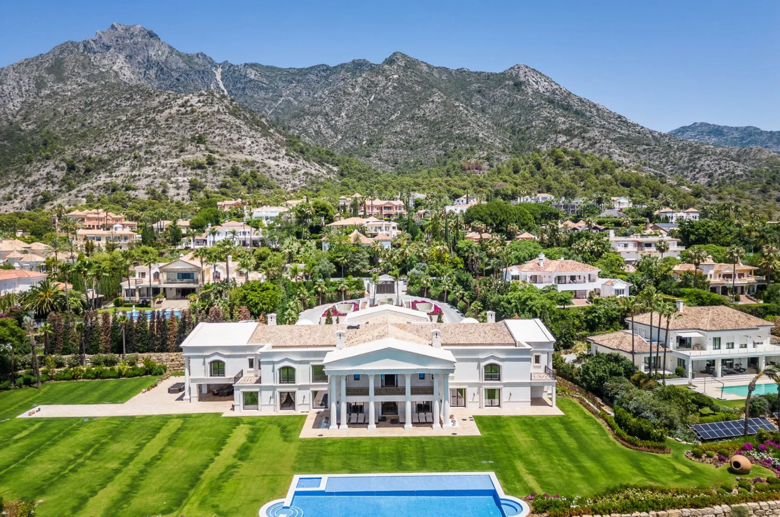 Sea view mansion in Marbella, Sierra Blanca, Costa del Sol, Spain luxury real estate