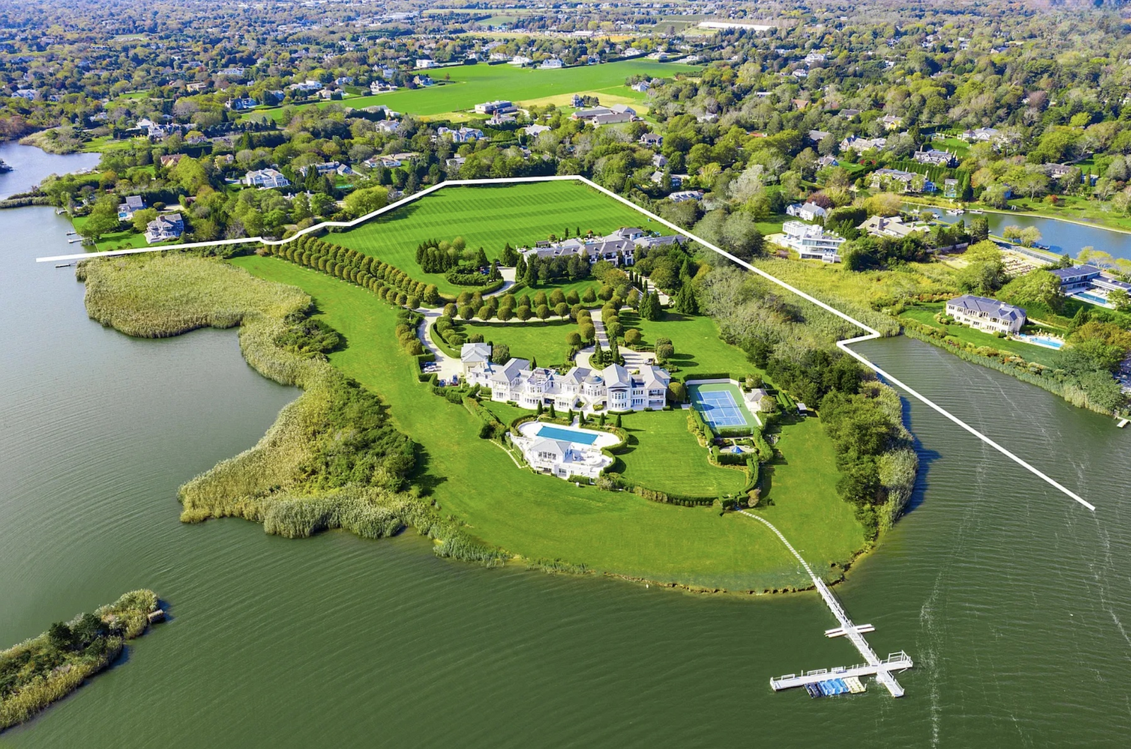 The Mega Mansion in The Hamptons New York